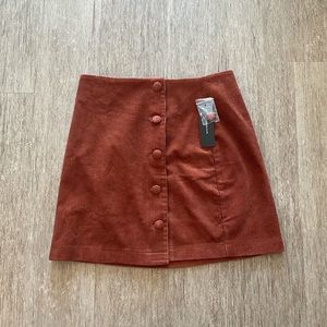Lulus corduroy skirt